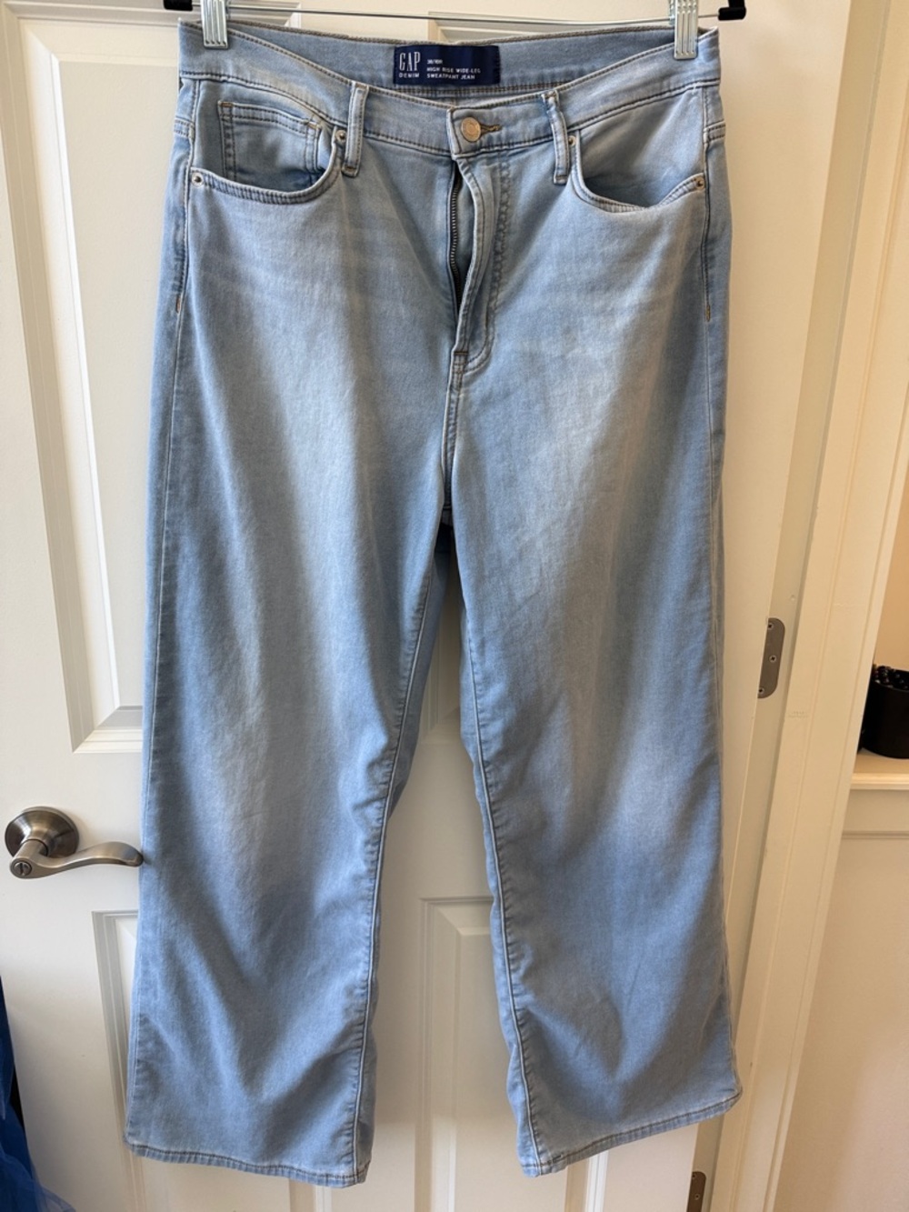 GAP High Rise Wide Leg Sweatpant Jean